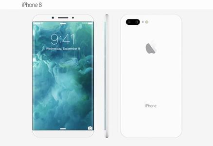 iPhone 8外观曝光：屏幕变大 无边框 Home键消失(图2)