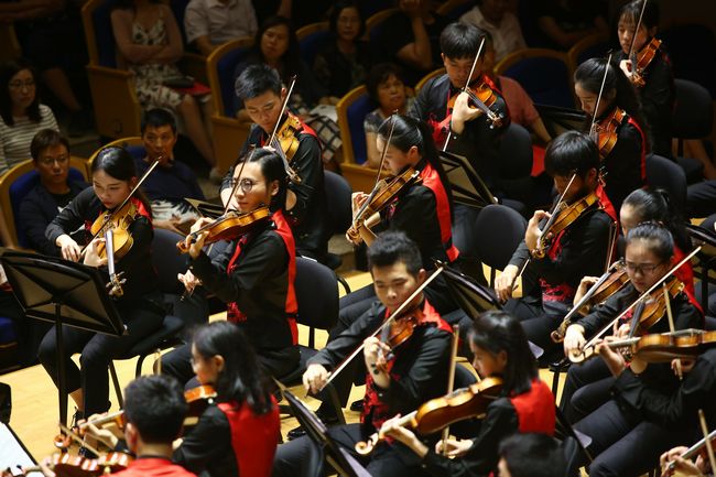 美国卡内基首演归来　中华青少年交响乐团开启国内巡演(图5)