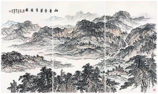 “心与物游——张群炎中国画作品展”推动广东安徽美术交流(图5)