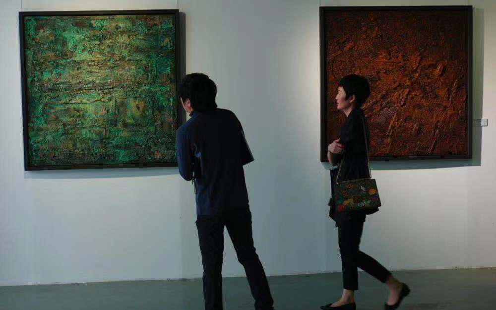 深圳综合材料绘画作品邀请展在深圳大学美术馆盛大开展(图3)