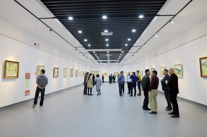 “美丽宜春油画精品展”在深圳宝安开展 (图1)