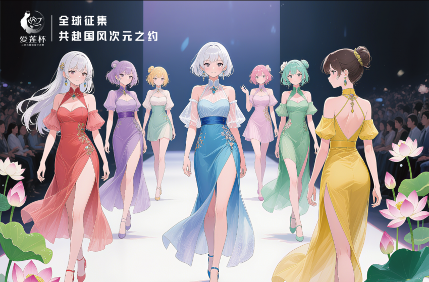 衣冠千载 次元新生 ——2025首届“爱莲杯”二次元服装设计大赛将于8月17日在江西于都正式启幕​(图2)