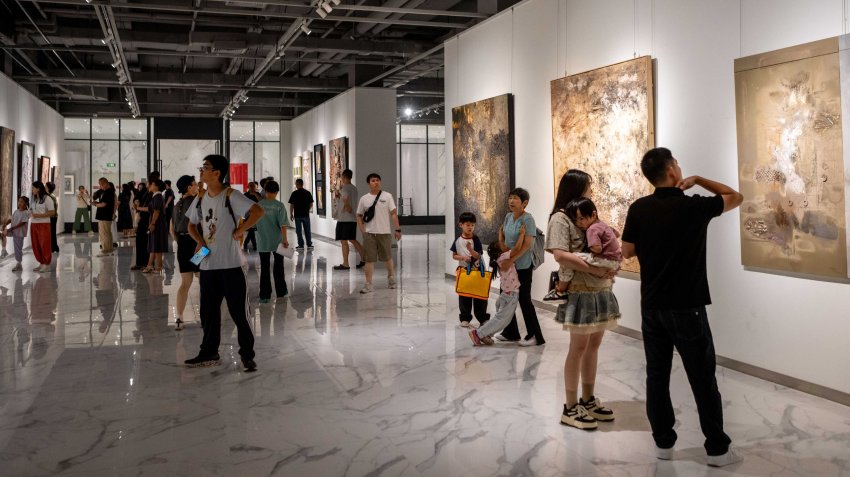 物之维——2025广东省综合材料绘画邀请展在深圳宝安1990馆展出(图4)