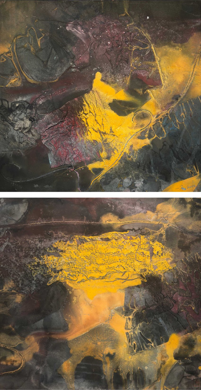 物之维——2025广东省综合材料绘画邀请展在深圳宝安1990馆展出(图9)