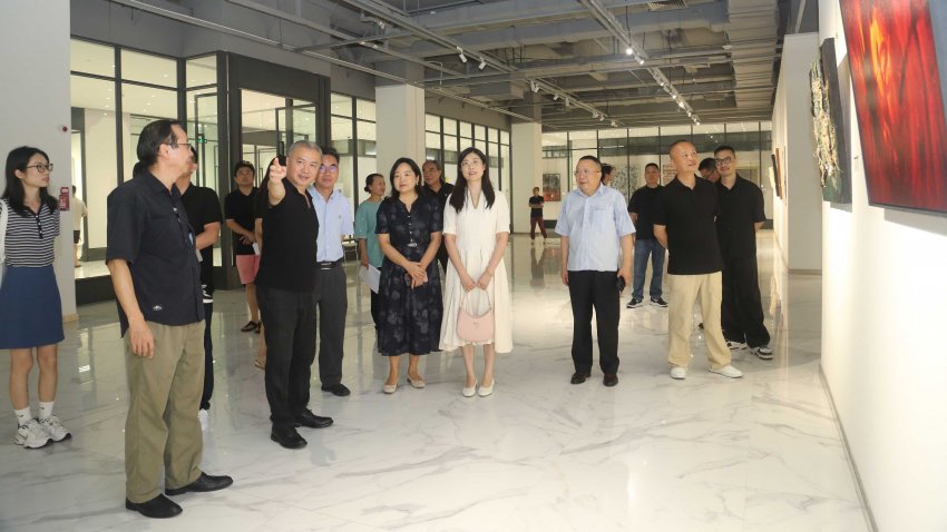 物之维——2025广东省综合材料绘画邀请展在深圳宝安1990馆展出(图6)